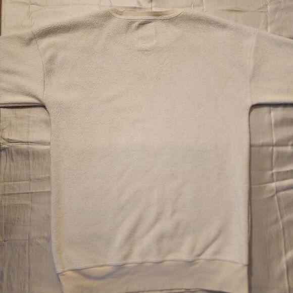 Kavu Sweater Mens XL Sherpa Fuzzy Crewneck Lined Hiking Gorp Pockets Outdoor - Picture 5 of 9